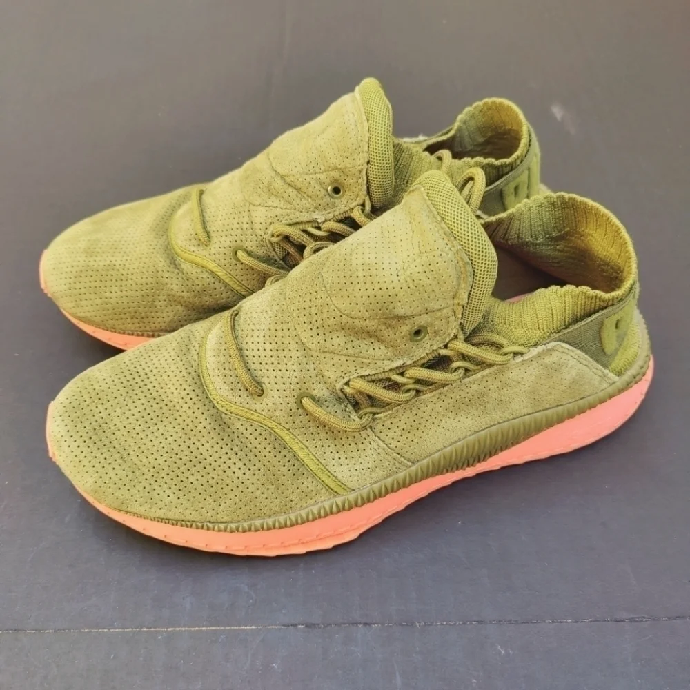 Puma Ignite Tsugi Shinsei 'Wasabi' Army Green Sneaker Men's Shoe Size 9.5